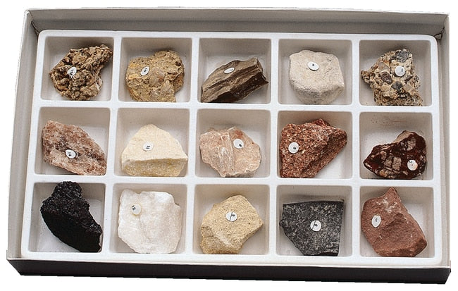 A collection of rocks and stones