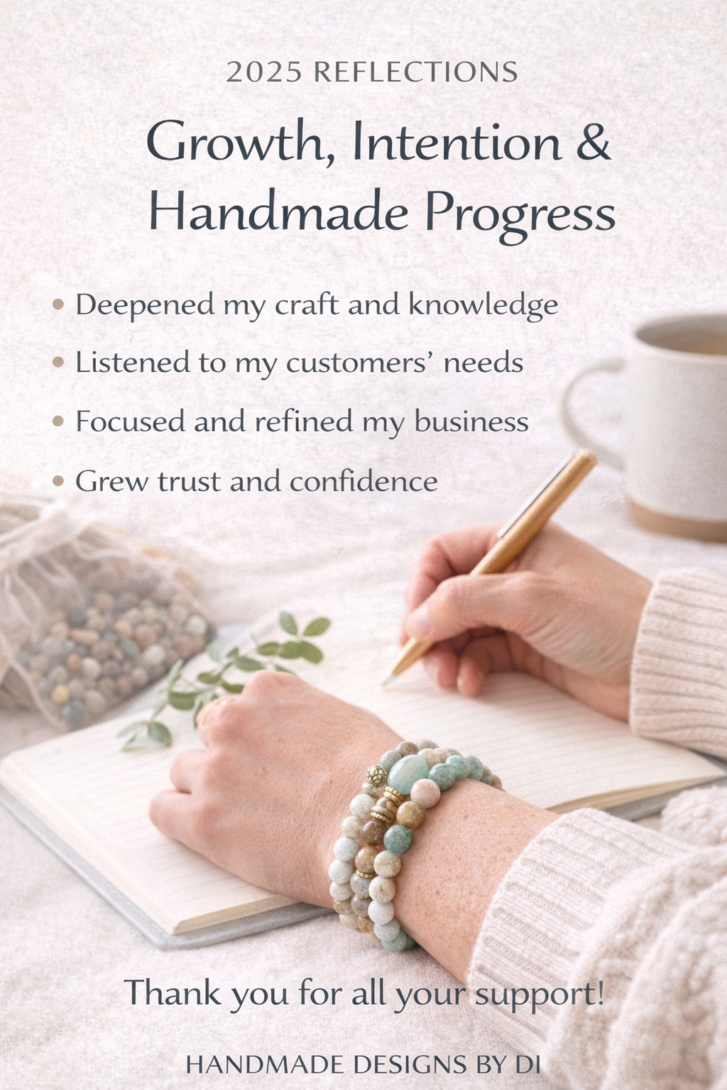2025: A Year of Growth, Intention, and Handmade Progress