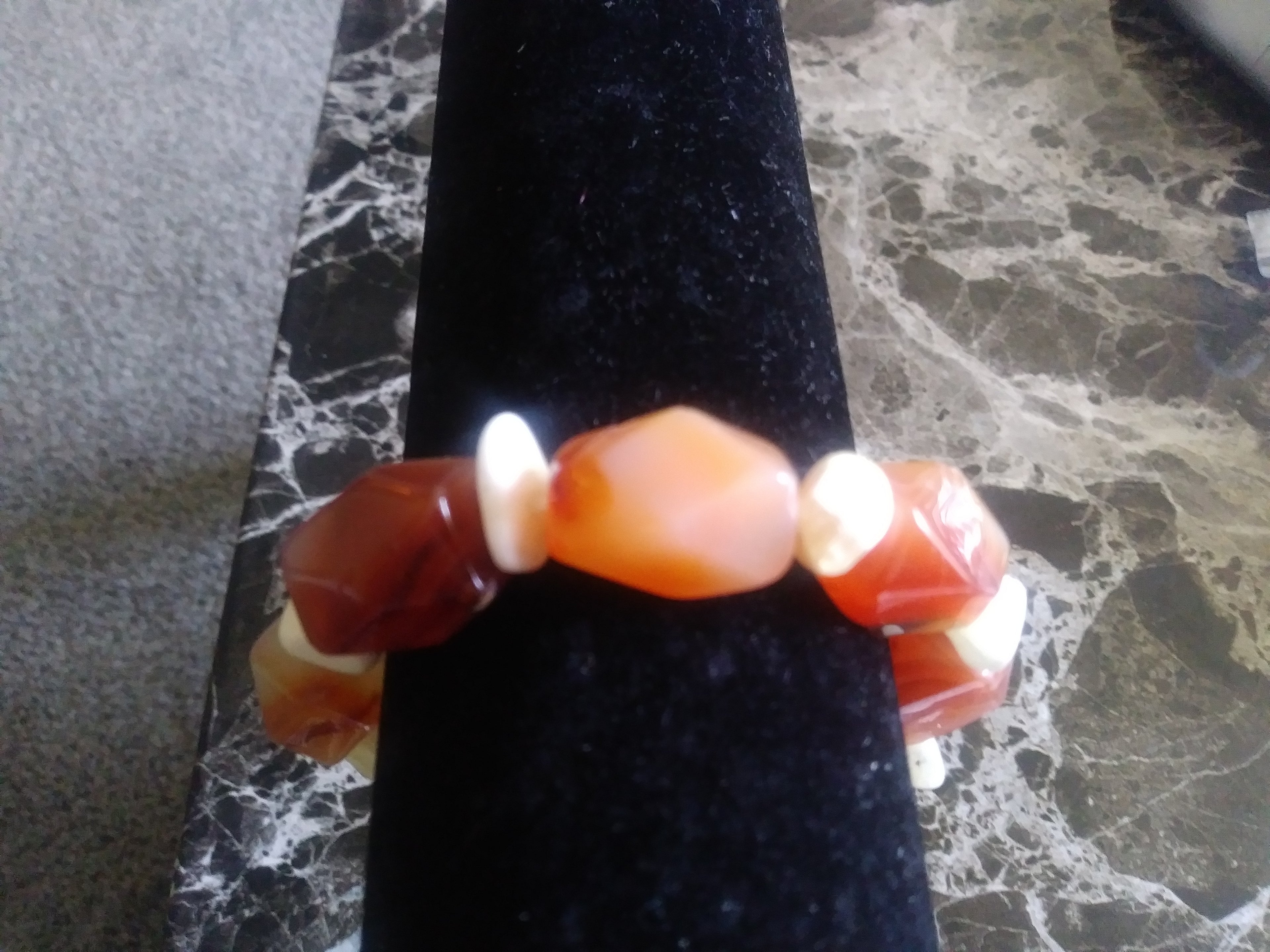 Men’s Chunky Agate Bracelet – Bold, Rugged & Stylish