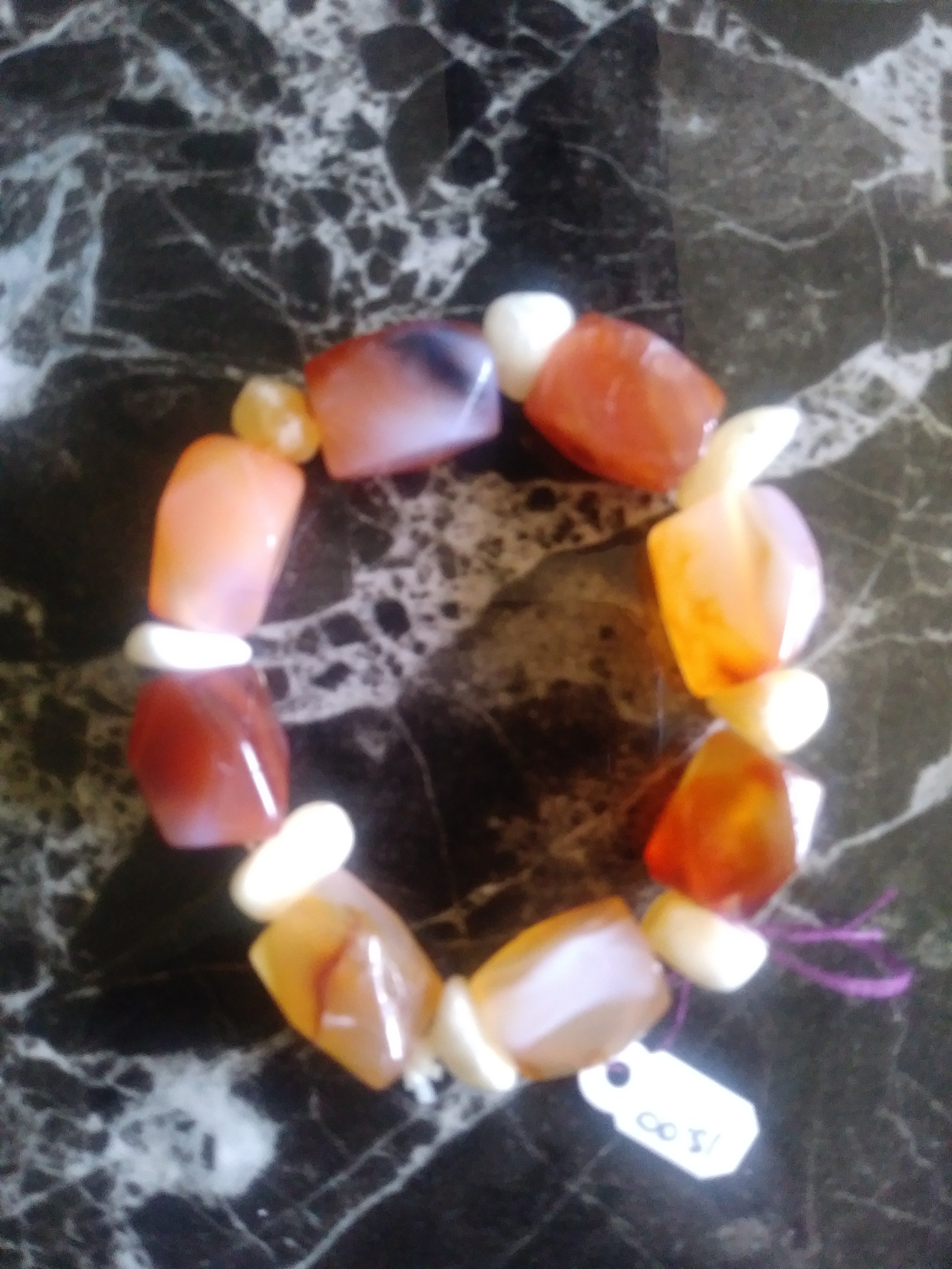 Men’s Chunky Agate Bracelet – Bold, Rugged & Stylish