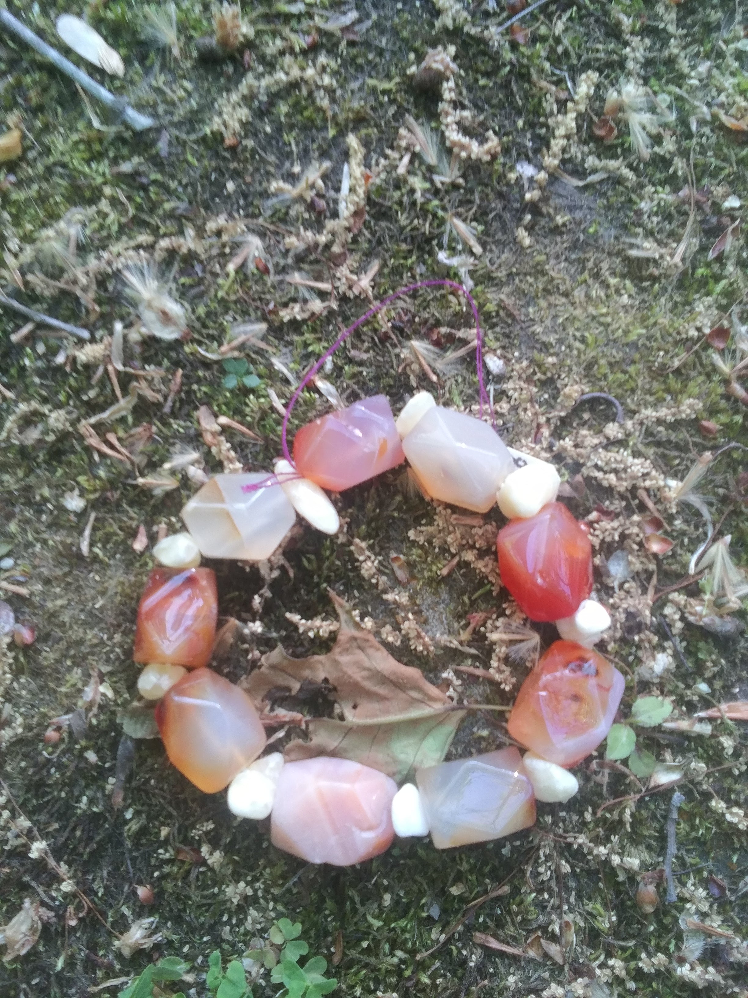 Men’s Chunky Agate Bracelet – Bold, Rugged & Stylish