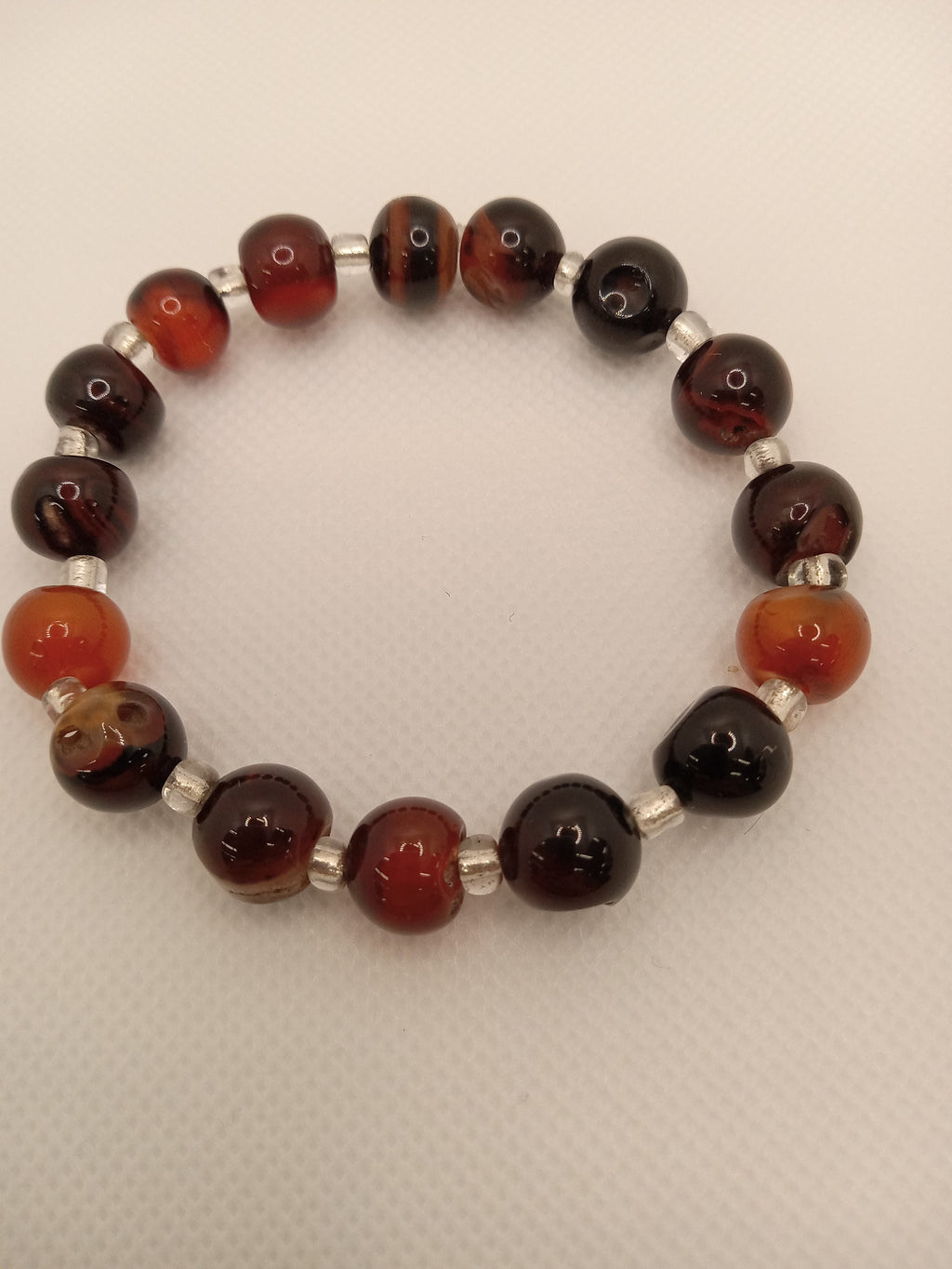 🌿Women’s Earth Essence Agate Bracelet – Grounding Energy in Every Size