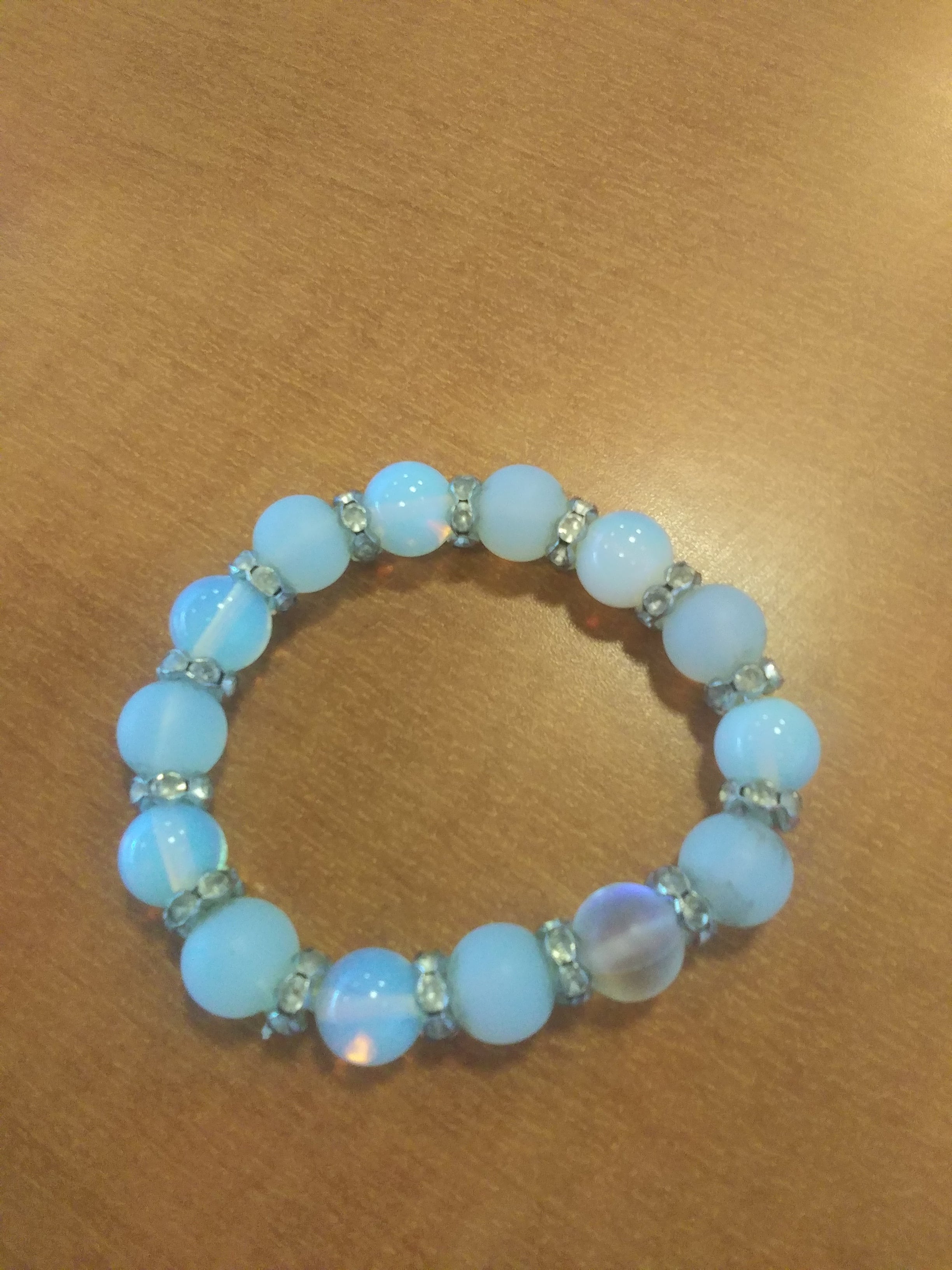Moonstone & Opal Bracelet – Intuition, Elegance & Radiance