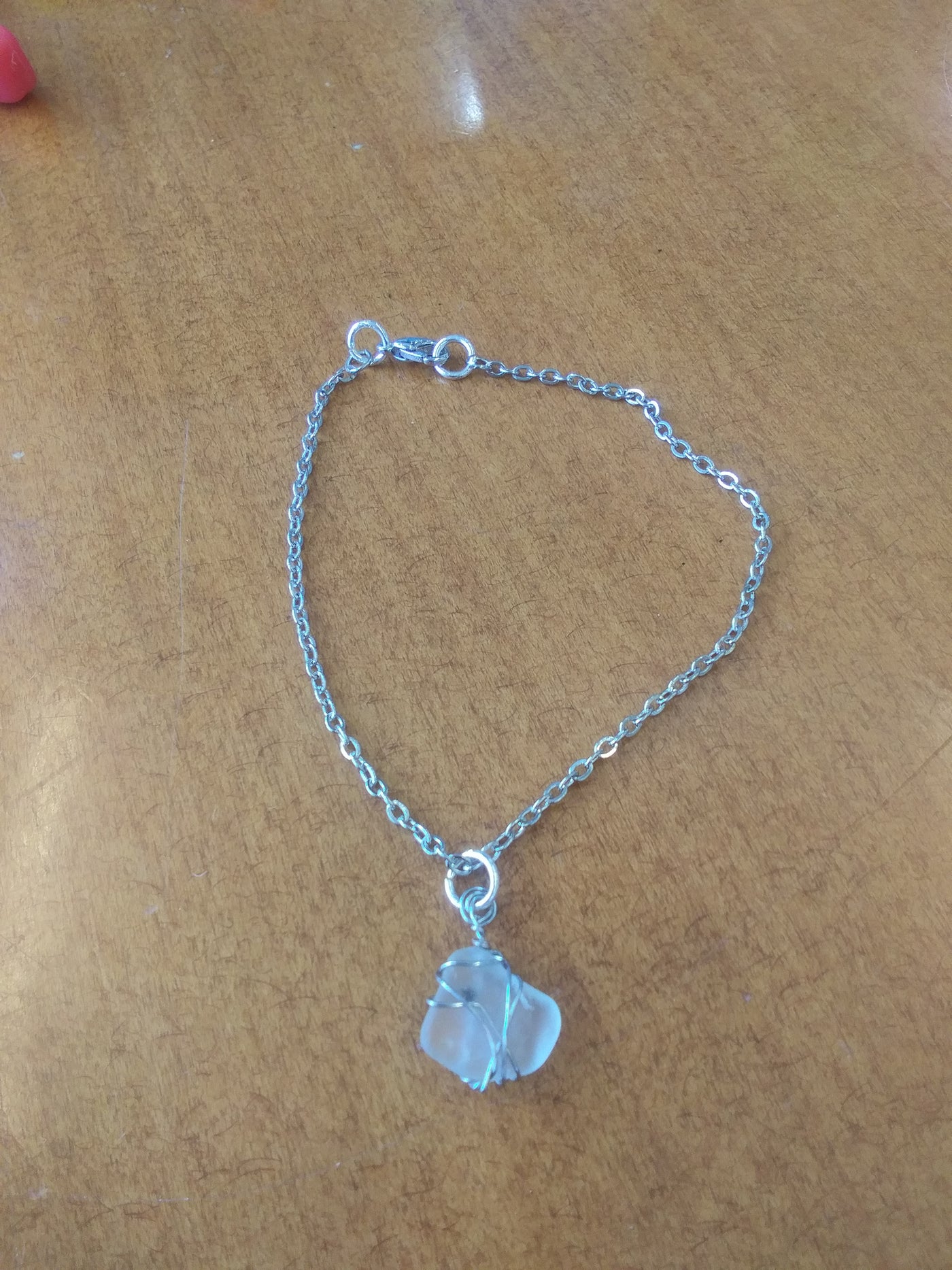 Lake Erie Beach Glass Bracelet