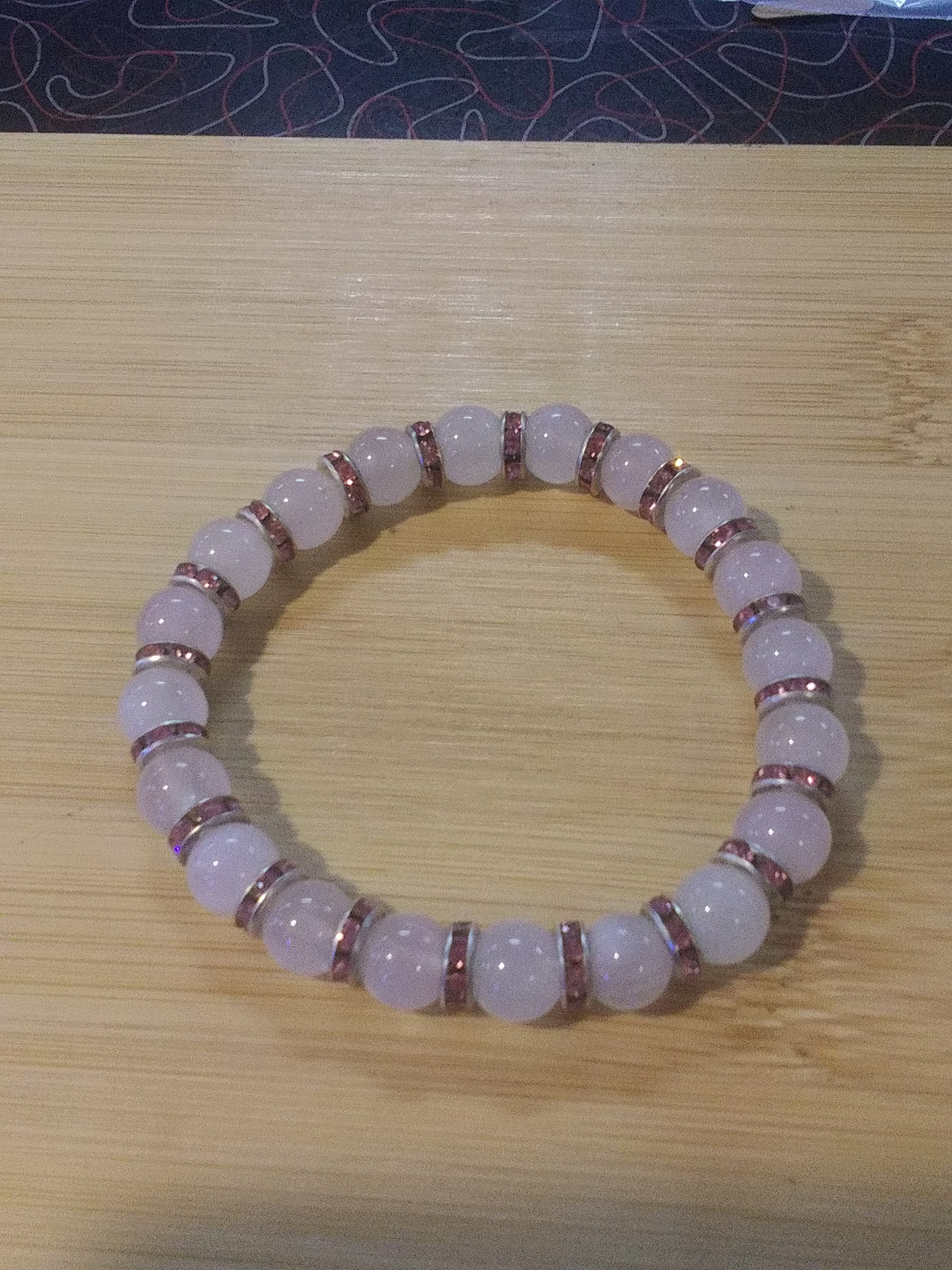Classic Rose Quartz Bracelet – Elegance & Positive Energy