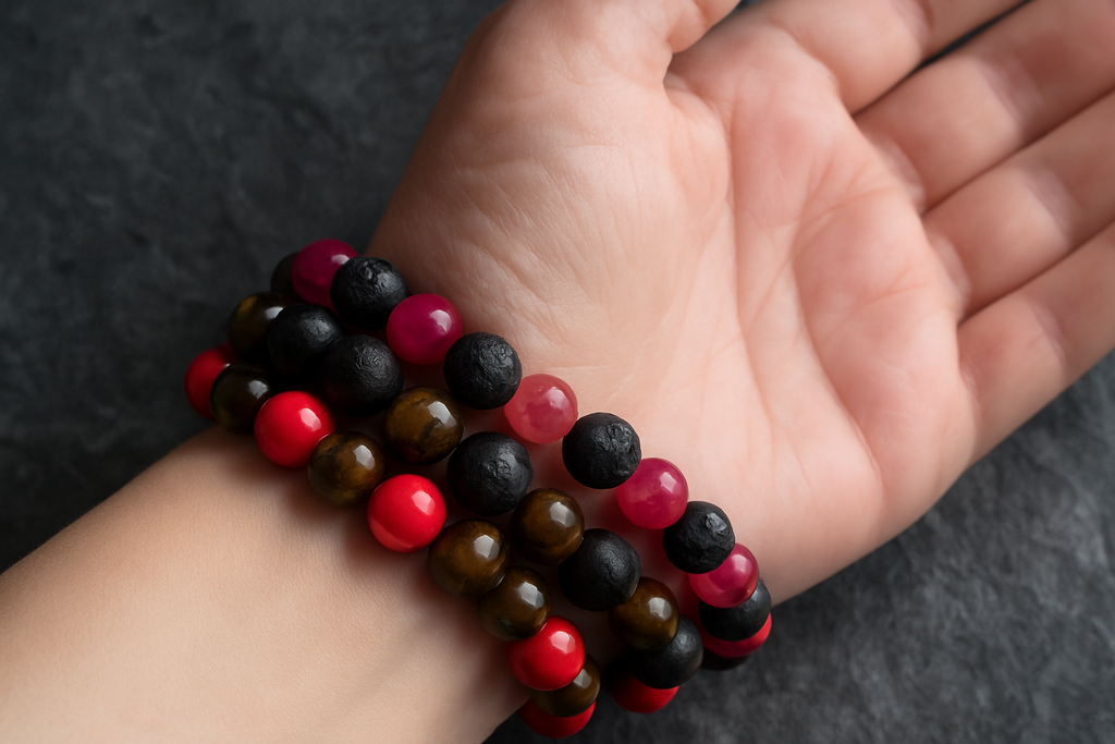 Tiger Eye & Lava — Fire Beneath Stillness