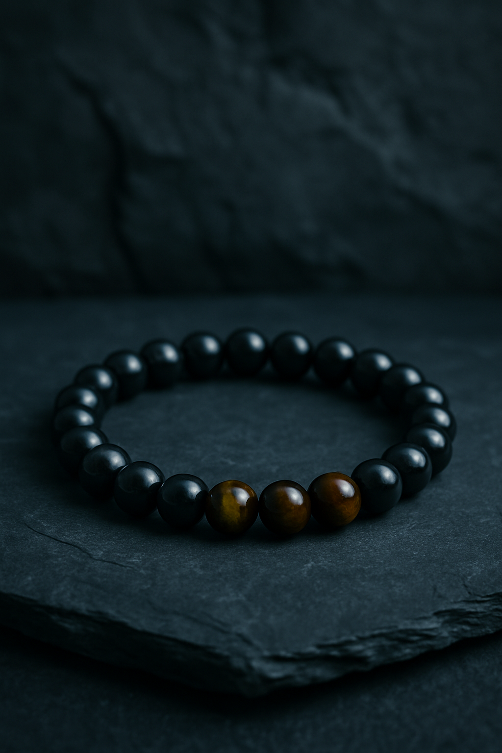 Hematite & Tiger Eye — Strength in Stillness
