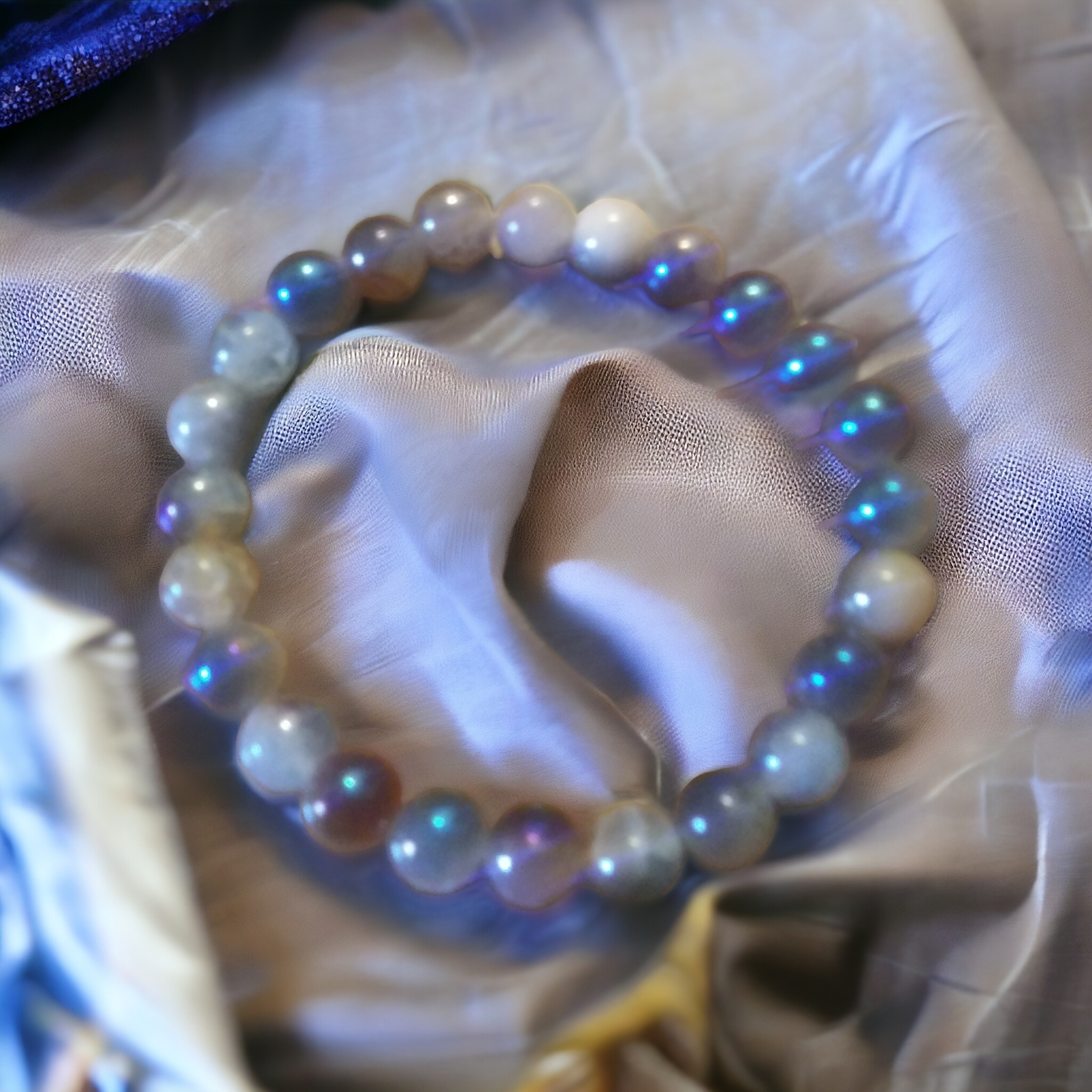 Handmade Rainbow Agate Bracelet featuring natural gemstones in vibrant colors, perfect for women’s boho and spiritual jewelry collections.